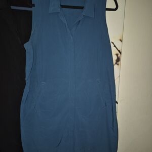 Lole Blue Sleeveless Dress